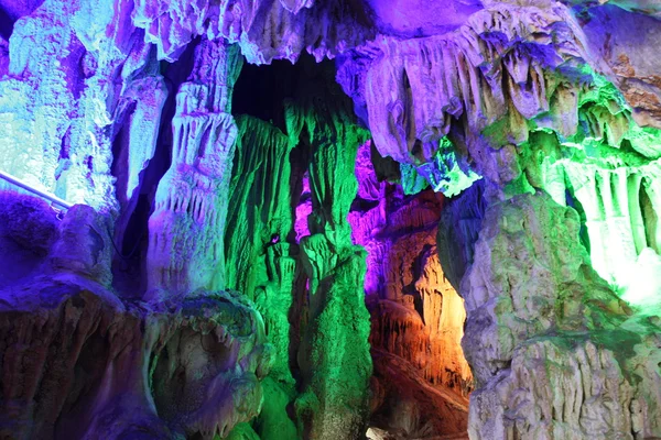 Grotte di Flauto Reed a Guilin — Foto Stock