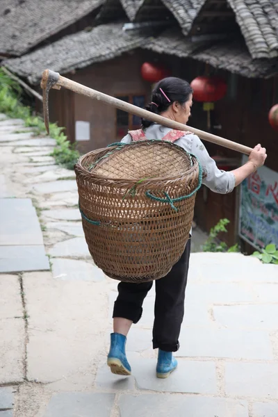 Camarera de Miao — Foto de Stock