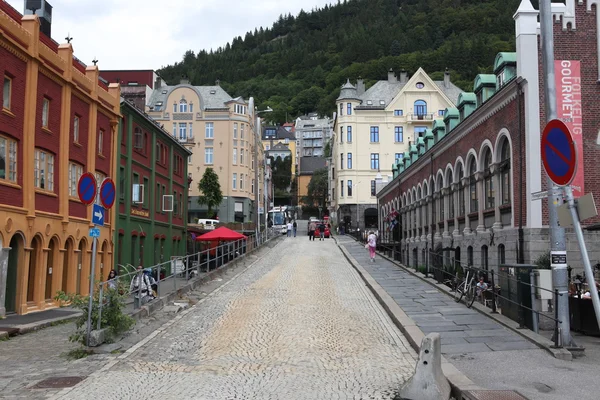 Houses of Bergen, Norway — Stok fotoğraf