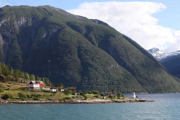 Sognefjord v Norsku — Stock fotografie