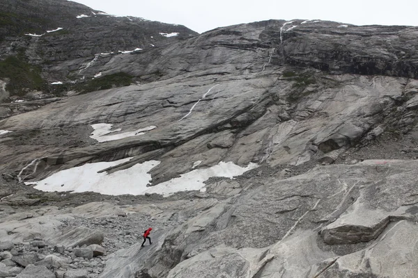 挪威，jostedalsbreen 国家公园 — 图库照片