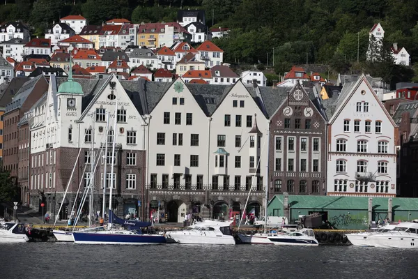 Városképet gazdagító épületnek szánták, Bergen, Norvégia — Stock Fotó