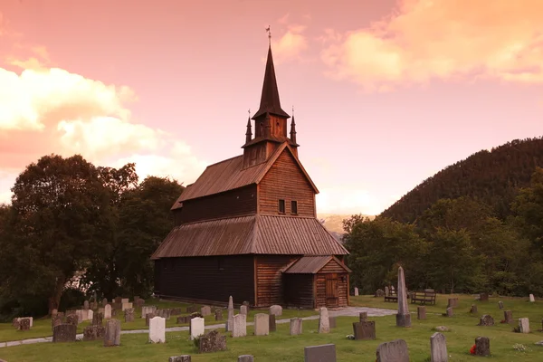 Heddal stave church, Norway — Stock Photo, Image