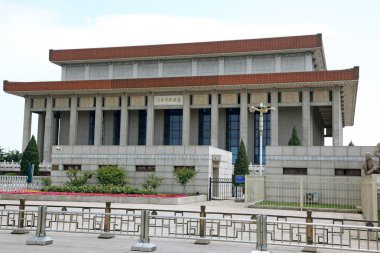 Pekin - 11 Haziran: açık Mao'nun türbesi, tiananmen Meydanı,