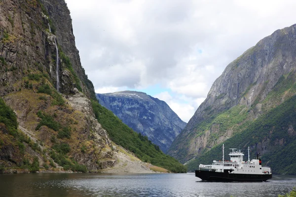 Neroyfjord Norge — Stockfoto