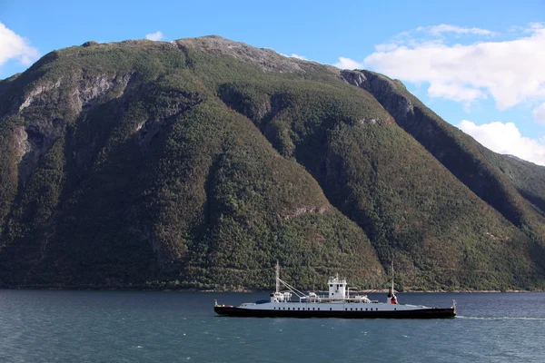 在挪威 sognefjord 景观 — 图库照片