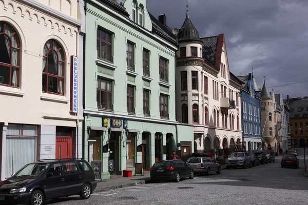 Norwegiya. alesund — Stockfoto