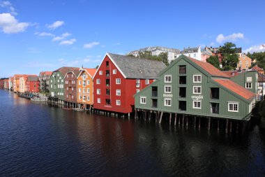 Cityscape Trondheim, Norveç