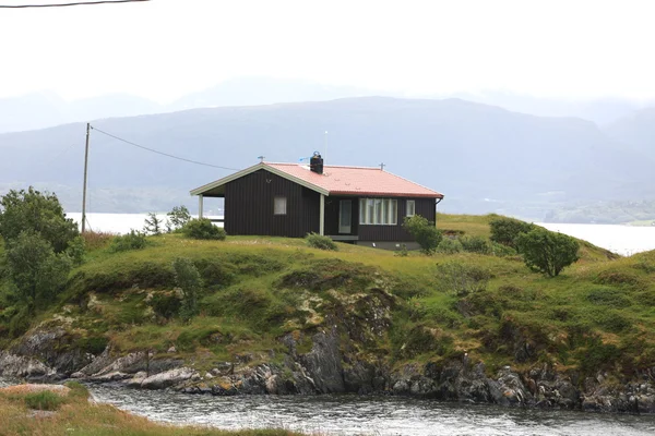 House on the sea coast — Stock Photo, Image