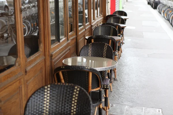 Café de rue classique européen — Photo