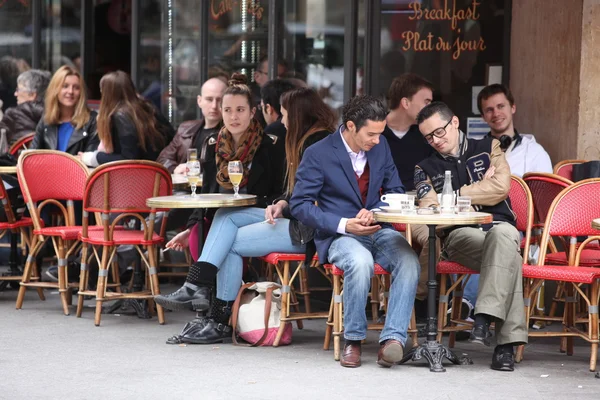 Café in Parijs — Stockfoto