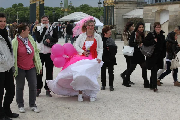 Nära concorde. Paris — Stockfoto