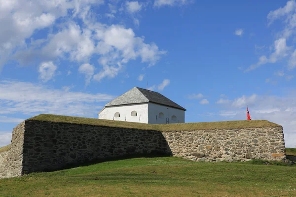 Historické kamenné pevnosti v trondheim, Norsko — Stock fotografie