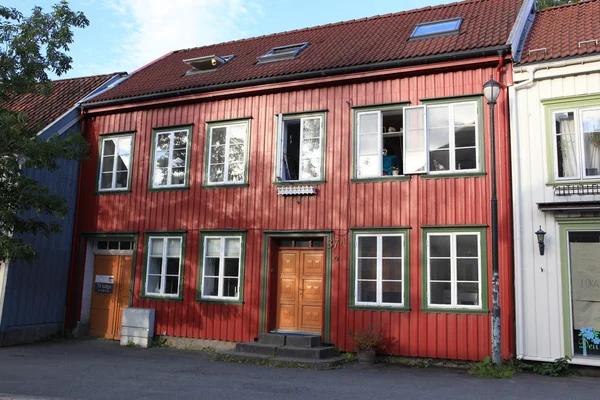 Trondheim binalarda — Stok fotoğraf