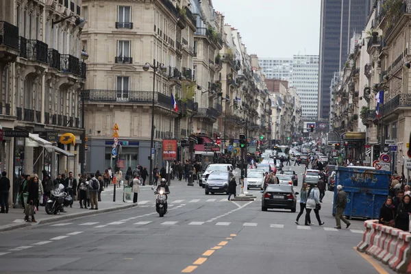 Straße in Parise. Frankreich — Stockfoto