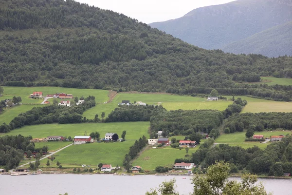 Village in Norway — Stock Photo, Image