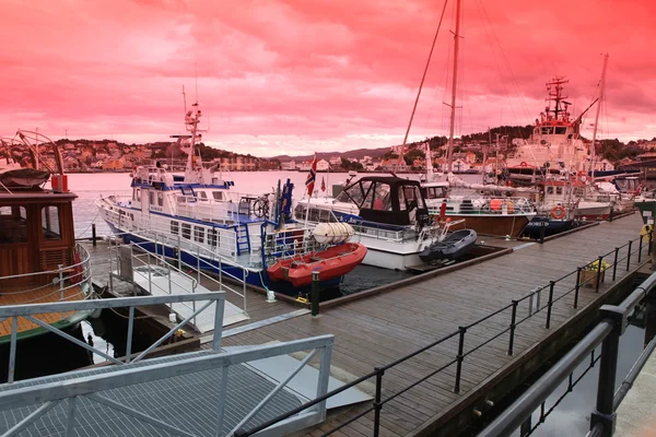 Quayside Harbour adlı balıkçı teknesi — Stok fotoğraf