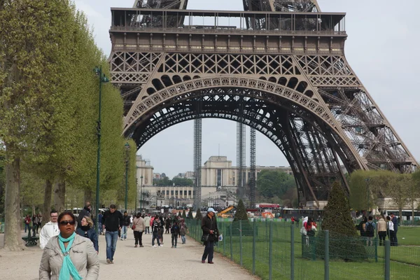 Париж Ейфелева вежа — стокове фото