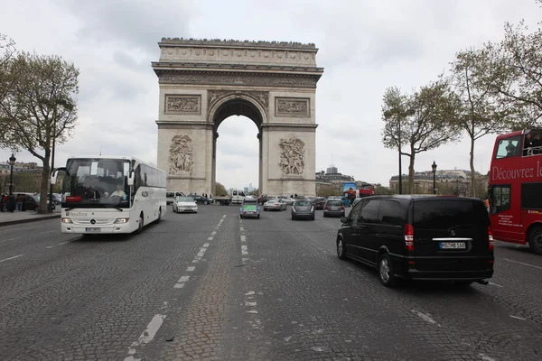 Arc de triomphe, Paryż, Francja — Zdjęcie stockowe