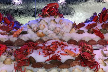 Deniz ürünleri satış, paris