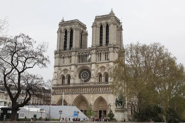 Notre Dame w Paryżu — Zdjęcie stockowe