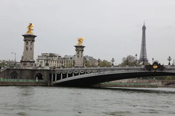 Torre Eiffel quadrada — Fotografia de Stock