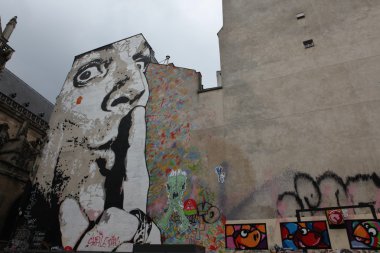 Paris 'te grafiti