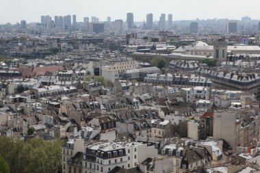 paris montparnasse Kulesi'ne yukarıdan gördüm