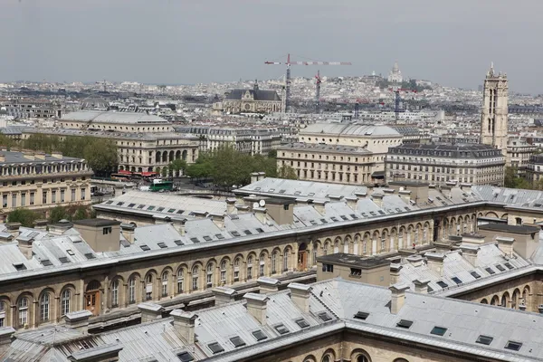 Paryż od góry wieży montparnasse — Zdjęcie stockowe