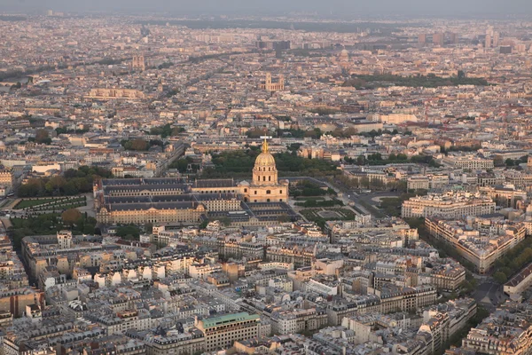 巴黎的顶视图 — 图库照片