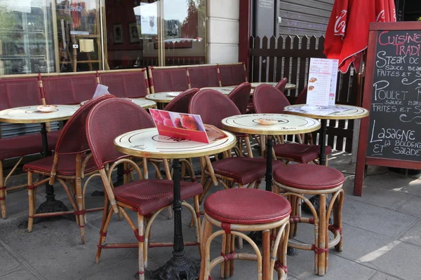 Outdoor restaurant, Paris — Stock Photo, Image