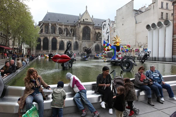 Centrum Georges Pompidou — Stockfoto