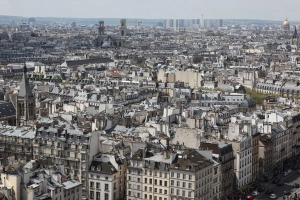 Paryż od góry wieży montparnasse — Zdjęcie stockowe