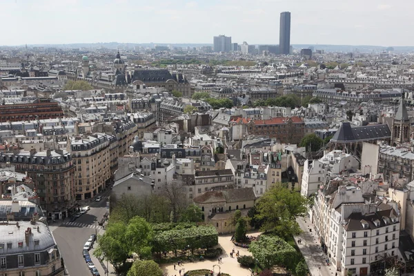 Parigi vista dall'alto della torre montparnasse — Foto Stock