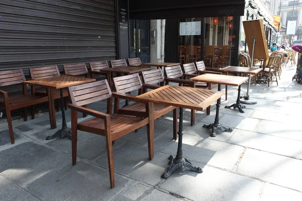 Outdoor restaurant, Paris — Stock Photo, Image