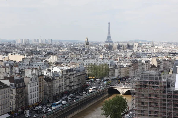 Paris montparnasse Kulesi'ne yukarıdan gördüm — Stok fotoğraf