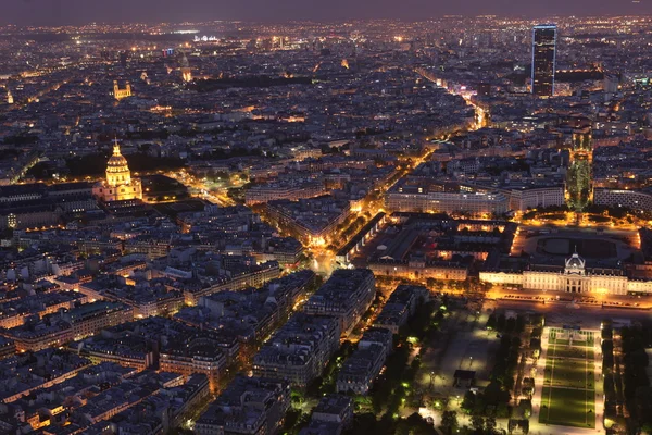 Vista dall'alto di Parigi — Foto Stock