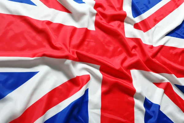 UK, British flag, Union Jack — Stock Photo, Image