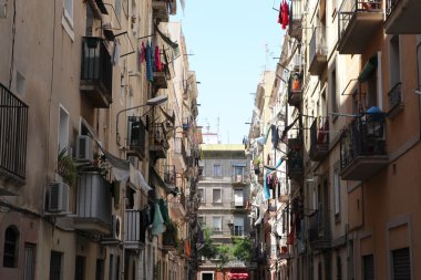 barcelona sokaklarına