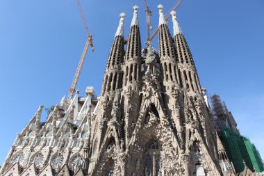 Barcelona sagrada familia Katedrali