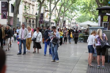 Barselona turistik sokakları