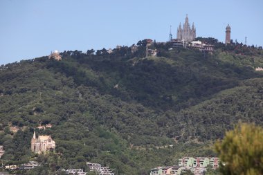 barcelona Panoraması. İspanya