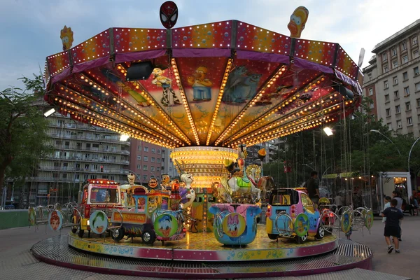 Carrousel à Barcelone — Photo