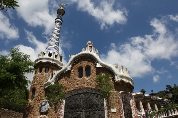 Park Guell in Barcelona, Spain. — Stock Photo, Image