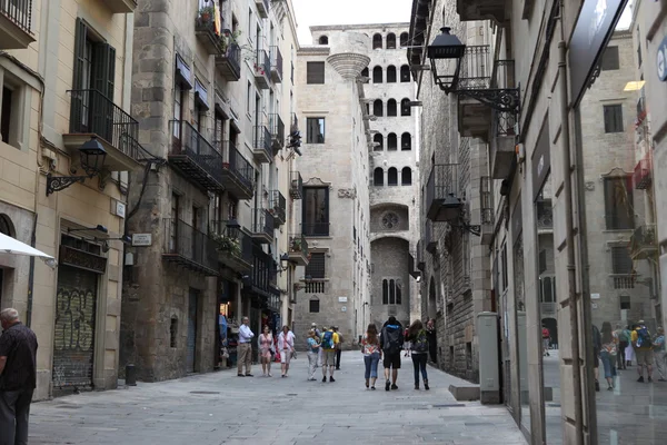 Strade di Barcellona — Foto Stock