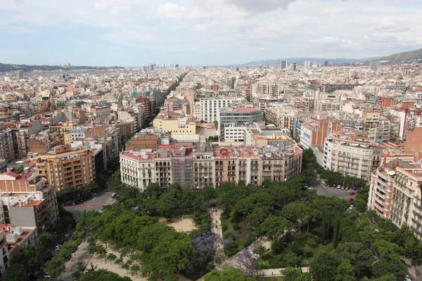 Panorama von barcelona. Spanien — Stockfoto