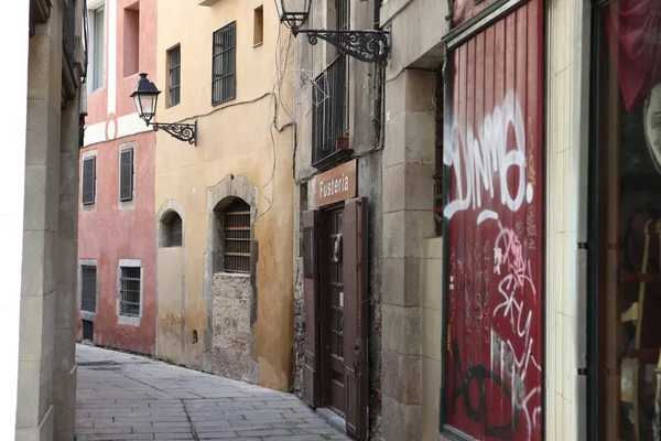 巴塞罗那的街头 — 图库照片