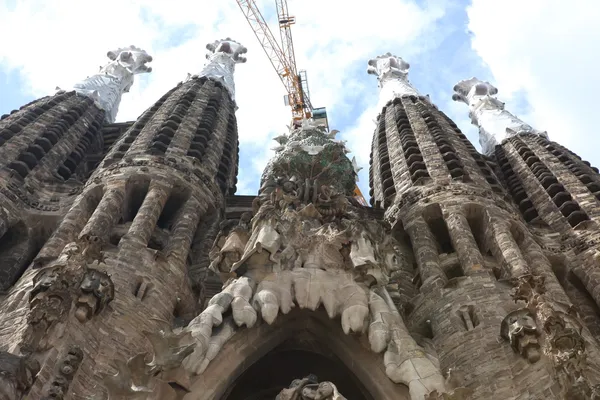 Barcellona, Cattedrale della Sagrada Familia — Foto Stock