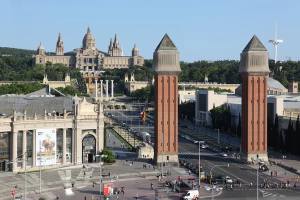 Vista del centro de Barcelona. España —  Fotos de Stock