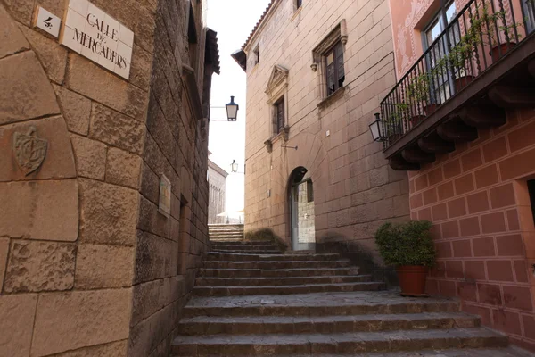 Strade di Barcellona — Foto Stock